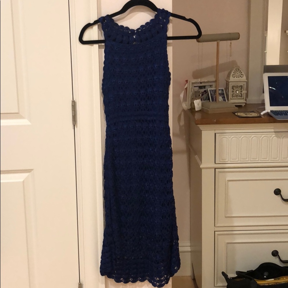 Blue dress